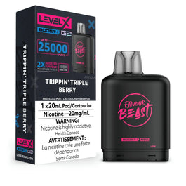 Level X - Flavour Beast Boost - G2 Pod - TRIPPIN' TRIPLE BERRY