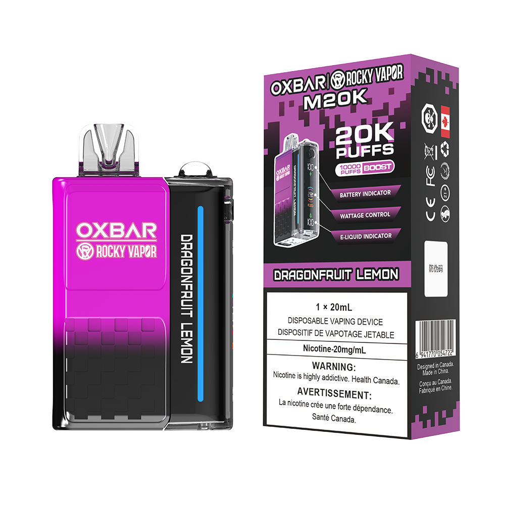 OXBAR M20K - DRANGONFRUIT LEMON