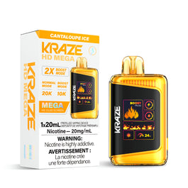 KRAZE HD MEGA - CANTALOUPE ICE