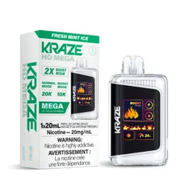 KRAZE HD MEGA - FRESH MINT ICE