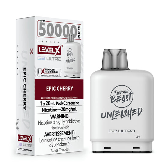 Level X G2 Ultra Pod - Flavour Beast Unleashed: Epic Cherry