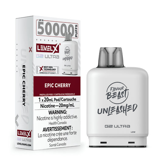 Level X G2 Ultra Pod - Flavour Beast Unleashed: Epic Cherry