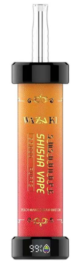WAZAKI Shisha Vape Peach Mango Watermelon